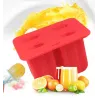 Forma de sorvete de silicone