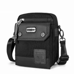 Multifunksjonell crossbody-veske - midje lerretsveske