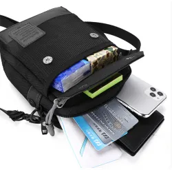 Sac à bandoulière multifonctionnel - sac en toile à la taille