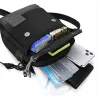 Multifunksjonell crossbody-veske - midje lerretsveske