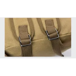 Sac à dos en toile grande capacité - mixte