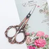 Clippers & TrimmersTijeras de uñas de estilo antiguo - patrón floral vintage