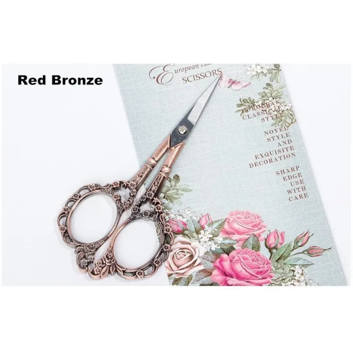 Clippers & TrimmersTijeras de uñas de estilo antiguo - patrón floral vintage