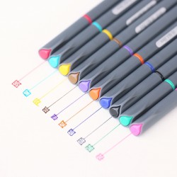 Długopisy do rysowania cienkich linii - 10 sztukOłówki & Długopisy
