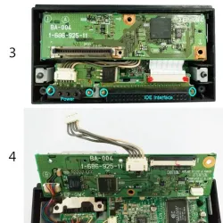 SATA-adapter - oppgradering for Playstation 2 - original nettverksadapter