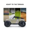 RC offroad lastebil - fjernkontroll - batteri - LED frontlykter - 4WD - 40km/t