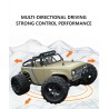 Camion fuoristrada RC - telecomando - batteria - fari a LED - 4WD - 40 km/h