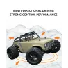 RC offroad lastebil - fjernkontroll - batteri - LED frontlykter - 4WD - 40km/t