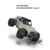 RC offroad lastebil - fjernkontroll - batteri - LED frontlykter - 4WD - 40km/t