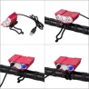 3XT6 - 5V USB - éclairage de vélo LED - lampe avant - étanche