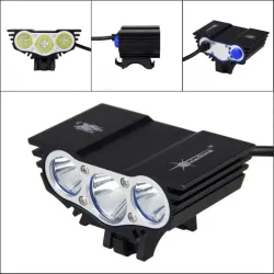 3XT6 - 5V USB - LED sykkellys - frontlampe - vanntett