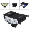 3XT6 - 5V USB - LED sykkellys - frontlampe - vanntett
