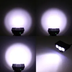 3XT6 - 5V USB - LED sykkellys - frontlampe - vanntett