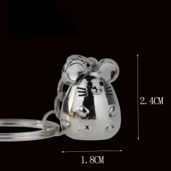 Mini mouse de metal - chaveiro