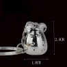 Mini mouse de metal - chaveiro