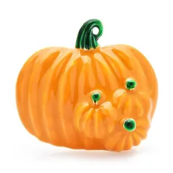 Halloween gresskar - emalje brosje