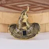 Metal witch hat - Halloween broochBrooches
