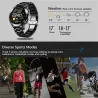 LIGE - sportowy Smart Watch - Android - IOS - tętno - ciśnienie krwi - wodoodpornyInteligentne zużycie