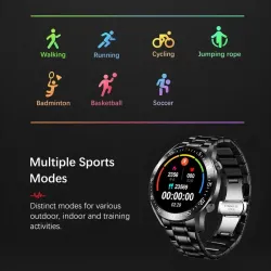 LIGE - sportowy Smart Watch - Android - IOS - tętno - ciśnienie krwi - wodoodpornyInteligentne zużycie