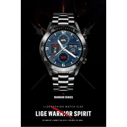 LIGE - Smart Watch sportivo - Android - IOS - frequenza cardiaca - pressione sanguigna - impermeabile