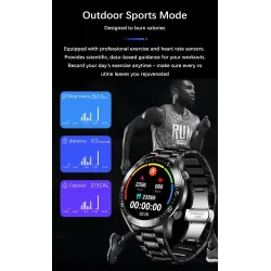 LIGE - Smart Watch sportivo - Android - IOS - frequenza cardiaca - pressione sanguigna - impermeabile