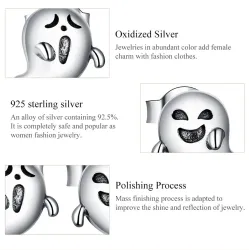 Little devil / ghost earrings - 925 sterling silverEarrings