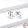 Boucles d'oreilles petit diable / fantôme - argent sterling 925