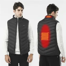 Elektrisch thermisch jack - warm donsvest - USB-verwarmingJassen