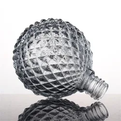 Vintage perfume bottle - empty container - with atomizer - crystal glass - 100mlPerfumes