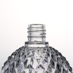 Vintage butelka na perfumy - pusty pojemnik - z atomizerem - szkło kryształowe - 100mlPerfumy