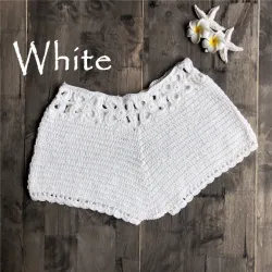 LenceríaMini shorts de ganchillo sexys