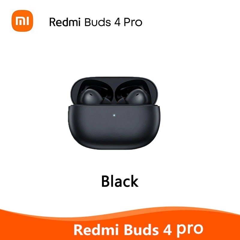 Xiaomi Redmi Buds 4 Pro - trådløse TWS-øretelefoner - Bluetooth - støyreduksjon - med mikrofon