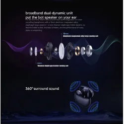 Xiaomi Redmi Buds 4 Pro - écouteurs TWS sans fil - Bluetooth - antibruit - avec microphone