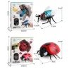 Zabawka RC na podczerwień - z pilotem - mucha - biedronka - motyl - krabRC Zabawki