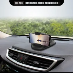 TitularesSoporte universal para teléfono de coche - soporte para salpicadero - giratorio - base adhesiva