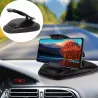 TitularesSoporte universal para teléfono de coche - soporte para salpicadero - giratorio - base adhesiva