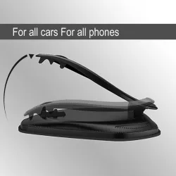 TitularesSoporte universal para teléfono de coche - soporte para salpicadero - giratorio - base adhesiva