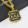 Gangsta - gouden ketting in rapstijlKettingen