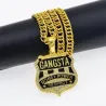 Gangsta - rap style gold necklaceNecklaces