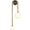 Moderne Wandleuchte - Doppelglaskugel - Goldeisen - LED G9 - AC90-260V