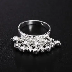 Drueperler ring - 925 sterling sølv