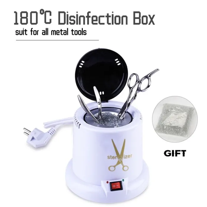 Profesjonell sterilisator - desinfiser for negleverktøy - saks