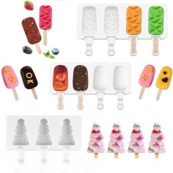 ToolsSilicone ice cream mold - for homemade dessert making