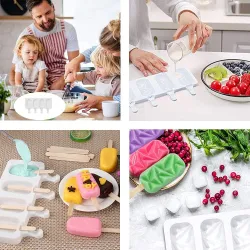Silikon-Eisform – für hausgemachte Desserts