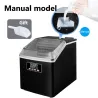 Automatic ice cubes maker - English panel - 25 kgs / 24HBar supply