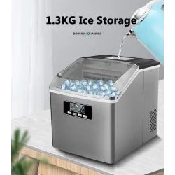 Automatic ice cubes maker - English panel - 25 kgs / 24HBar supply