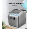 Automatic ice cubes maker - English panel - 25 kgs / 24HBar supply