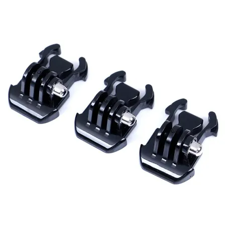 Quick release spænde - flad montering - adapter - til GoPro Hero 4 3 Xiaomi Yi SJCAM - 3 stk.