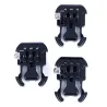 Quick release spænde - flad montering - adapter - til GoPro Hero 4 3 Xiaomi Yi SJCAM - 3 stk.