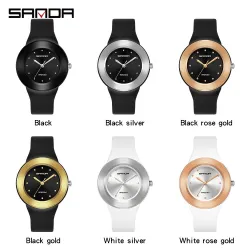 SANDA - luksuriøst dameur - Quartz - vandtæt